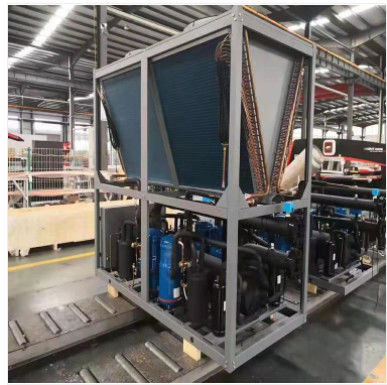 19.5KW υβριδική αέρα πηγής θερμότητας αντλιών αντλία θερμότητας κοιτώνων εμπορική γεωθερμική