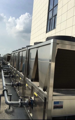 30kW αντλία θερμότητας πηγής αέρα του CO2 στη θερμοκρασία ύδατος παραγωγής για 80°C